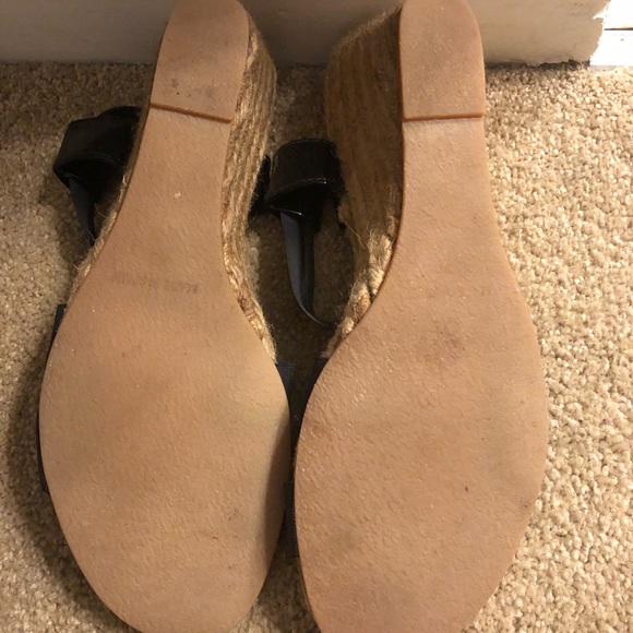 Strappy Black Eric Michael espadrilles. - Picture 6 of 6